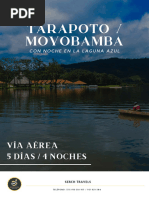 Tarapoto - Moyobamba Con Noche en Laguna Azul 5D4N - Colegios