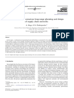 Environmentally Conscious Long-Range Planning and Design of Supply Chain Networks