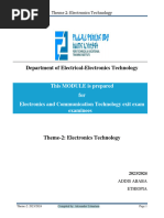 Electronic Technology - Theme2