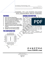 Features General Description: 4-Channel TFT LCD Power Solution With Adjustable Delay Control