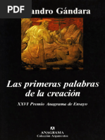 Gándara, A. - Las Primeras Palabras de La Creación (Ocr) (1998)