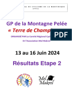 Résultats Étape 2