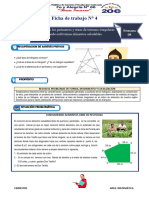 FICHA 4 Semana 8 Triangulos - Areas de Triangulos