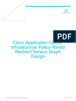 Cisco Application Centric Infrastructure Policy-Based Redirect Service Graph Design