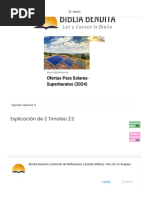 Ofertas para Solares - Superbaratos (2024) : Explicación de 2 Timoteo 2:2