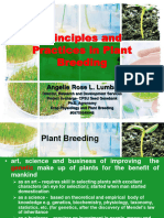 Lecture 1 Principles and Practices in Plant Breeding