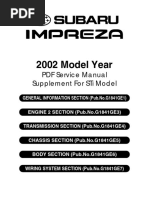 Subaru STI EJ20FactoryServiceManual