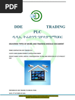 DDE Lume Adama Job List and Training Modules