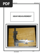 Gear Measurement