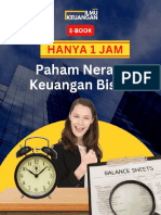 Hanya 1 Jam, Paham Neraca Keuangan Bisnis