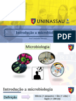 Aula 1.1. Introdução A Microbiologia