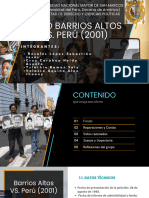 Caso Barrios Altos VS. Perú (2001)