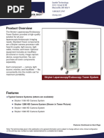 Stryker Laparoscopy Endoscopy Tower System