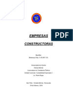 Tema 1. Empresas Constructoras Parte 2 y Parte 3