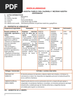 Resolvemos Problemas Con Patrones Numéricos y Geográficos.