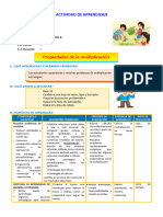 D4 A2 Propiedades de La Multiplicación