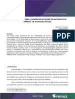 Interdisciplinaridade Construindo Conceitos Matemáticos Através de Atividades Físicas