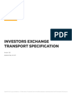 IEX Transport Specification