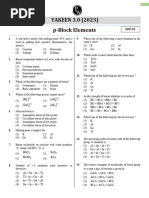 P - Block Elements - DPP 03 - Yakeen 3.0 2023