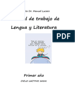 Cuadernillo Lengua y Literatura Primer Año 2024