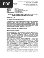 3471-2023 Derivacion Por Competencia Territorial A Distrito Fiscal de Lima Centro, Santiago de Surco