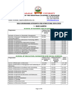 Fee Structure Kabarak University