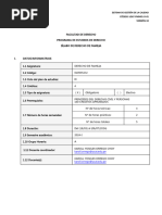 Silabo 2024-I Derecho de Familia A