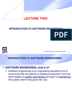 Lecture 2-2022 - Introduction To Software Engineering