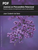 AVANCES EN PSICOANÁLISIS RELACIONAL - Nuevos Campos de Exploración para El Psicoanálisis (PENSAMIENTO RELACIONAL Nº 10) (Spanish Edition) - Nodrm