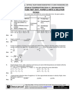 NTSE Maharashtra 2020 21 SAT Paper With Solutions