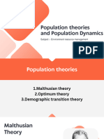 ERM Population Dynamics