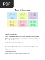 E Commerce