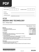 Aqa 8552W QP Nov21