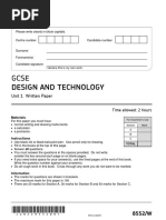 Aqa 8552W QP Jun22