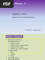 Lecture 7 - Chapter 4 Part 1