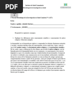 1° Parcial Metodología de La Investigación - Comisión 4