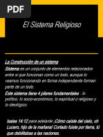 El Sistema Religioso