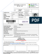 Neet - Ntaonline.in Frontend Web Admitcard Index