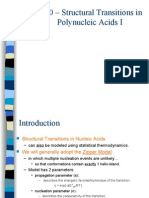 Lecture 11' Structural Transitions in Nucleic Acids I