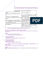 Parallel Structure