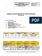 PTS MARC 144 Cambio de Bastidores Perforadoras PV 351E