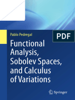 Pablo Pedregal - Functional Analysis, Sobolev Spaces, and Calculus of Variations (UNITEXT, 157) - Springer (2024)