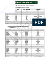 Irregular Verbs