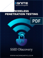 Wireless Penetration Testing - SSID Discovery