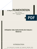 5 - Instrumentation - Balance