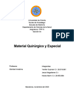 Informe Material Quirurgico y Especial