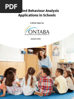 ONTABA 2020 ABA in Schools White Paper