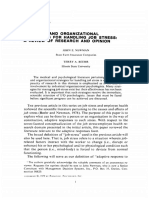 Newman, Beehr - 1979 - Personal and Organizational Strategies For Handling Job Stress A Review of Research and Opinion