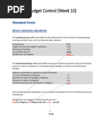 Standard Cost+ (With Answer Keys)