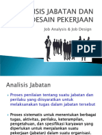 Analisis Jabatan Dan Desain Pekerjaan